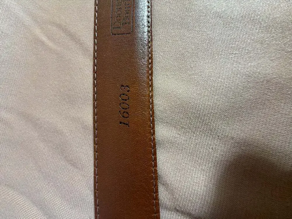 Dooney & Bourke Brown Leather Belt - Size 32/80